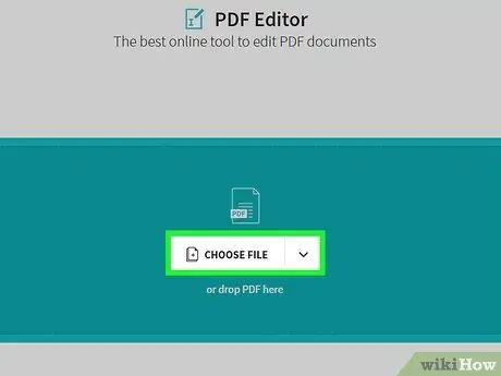 Insérer une image dans un PDF Étape 2