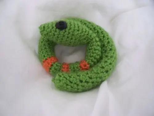 Serpiente Amigurumi