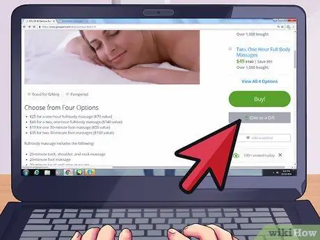 Купить сделку Groupon в подарок Шаг 5