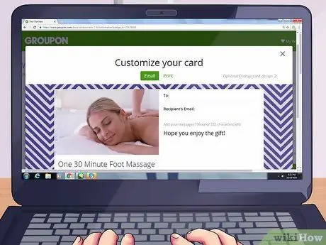 Купете подарък от Groupon като подарък Стъпка 6