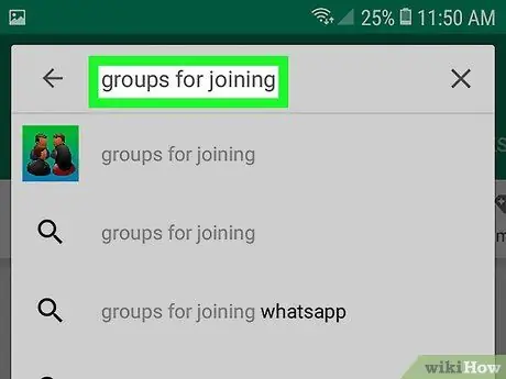 Word lid van een WhatsApp-groep zonder een uitnodiging Stap 8