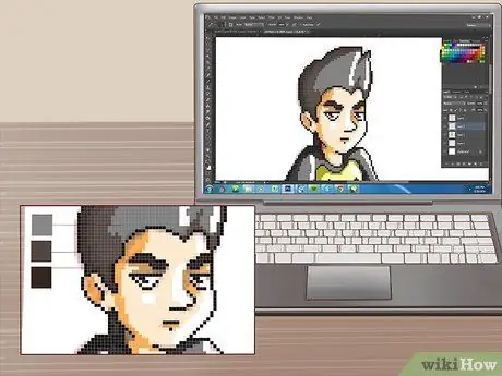 Deveniți un artist Pixel Pasul 20