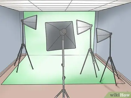 „Green Screening Studio“nustatymas 5 veiksmas