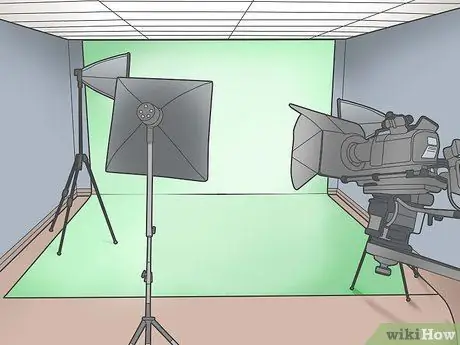 Mag-set up ng isang Green Screening Studio Hakbang 8