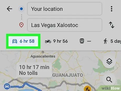 Ajouter plusieurs destinations sur Google Maps Étape 5