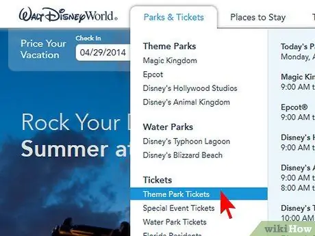 Disney World Tickets kaufen Schritt 3