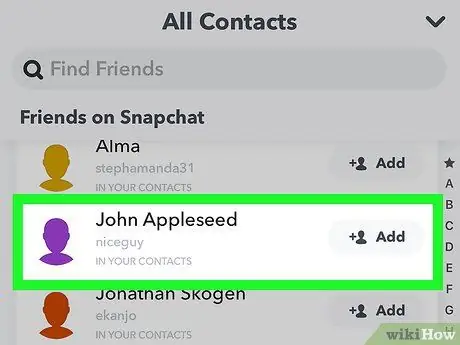 Finden Sie den Snapchat-Benutzernamen von jemandem Schritt 9