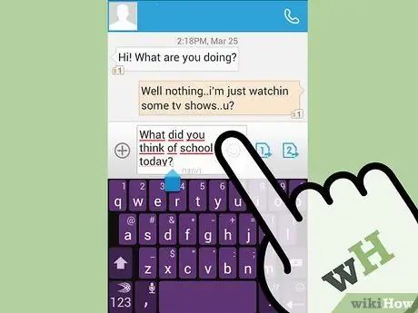 Kirim SMS ke Naksir Anda dan Mulai Percakapan Langkah 4