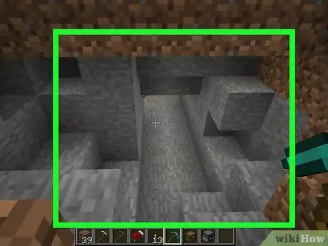 Najděte a těžte diamanty rychle na Minecraftu, krok 2