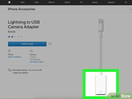 Sambungkan USB ke iPad Langkah 4