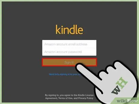 Descargar libros Kindle en un iPad Paso 5