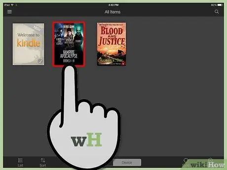 Töltse le a Kindle Books alkalmazást iPaden 18. lépés