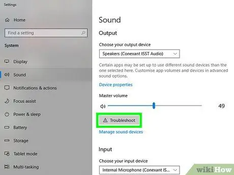 Resolver No hay sonido en una computadora con Windows Paso 8