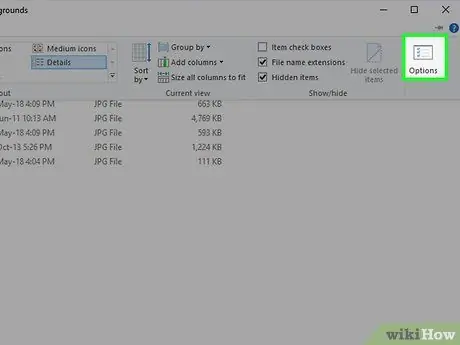 Activați Previzualizare imagine pentru a afișa imagini într-un folder (Windows 10) Pasul 4