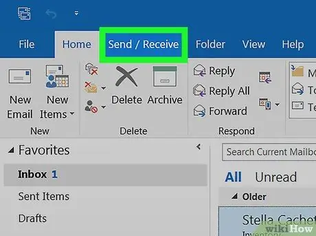 Outlook Adım 3 -də "Çevrimdışı Çalış" ı deaktiv edin