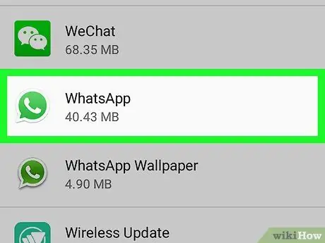 Desactiveu les notificacions de WhatsApp a Android Pas 3