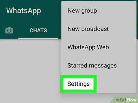 Desactiveu les notificacions de WhatsApp a Android Pas 8