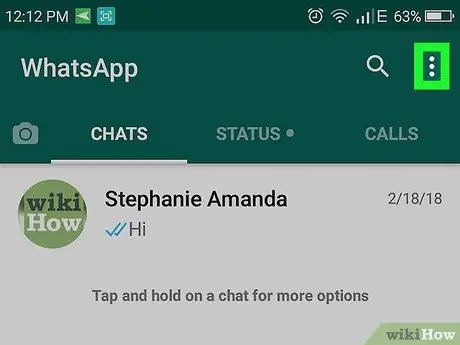 Bllokoni thirrjet WhatsApp në Android Hapi 14