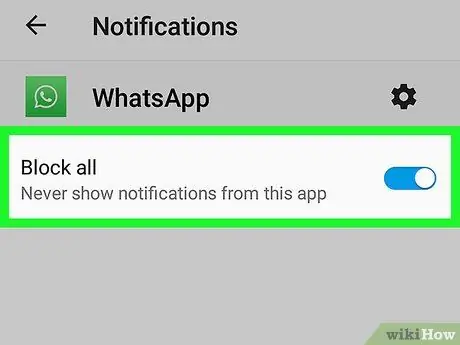 Bloquear chamadas do WhatsApp no Android Etapa 25