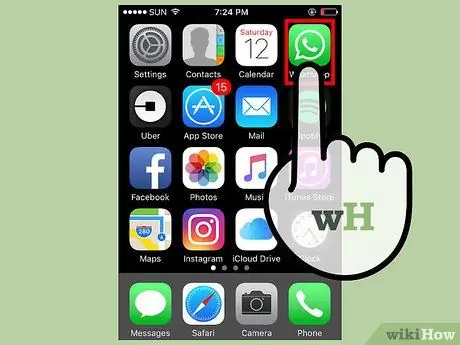 Tambahkan Kegemaran di WhatsApp Langkah 1