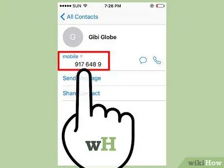 เพิ่มรายการโปรดใน WhatsApp ขั้นตอนที่ 6