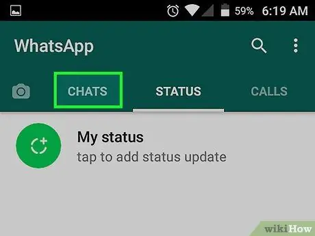 Lihat Obrolan yang Diarsipkan di WhatsApp Langkah 7