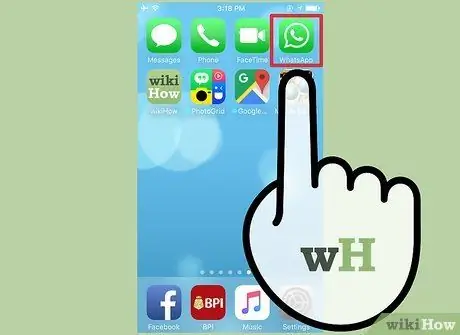 Đánh dấu một tin nhắn là chưa đọc trên WhatsApp Bước 1