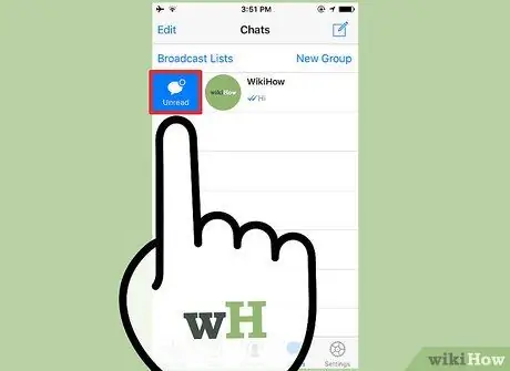 ทำเครื่องหมายข้อความว่ายังไม่ได้อ่านใน WhatsApp ขั้นตอนที่ 4