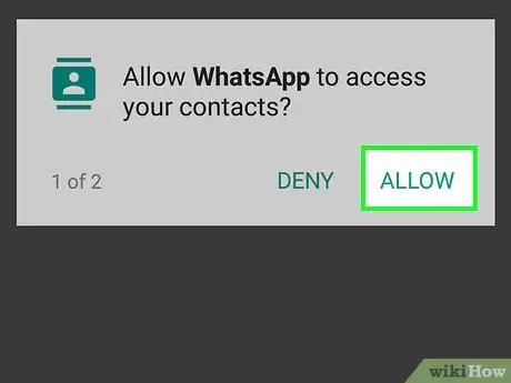 Utilitzeu el pas 3 de WhatsApp