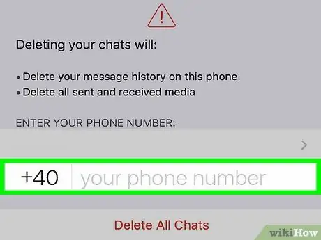 Διαγραφή παλιών μηνυμάτων στο WhatsApp Βήμα 19