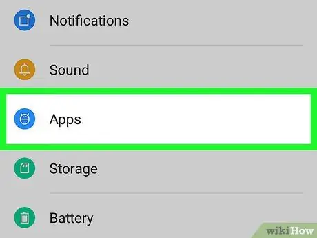 Odstranite WhatsApp v sistemu Android 2. korak