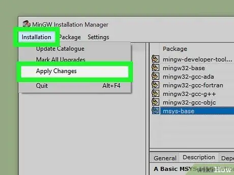 Fordítson C programot a GNU Compiler (GCC) használatával 11. lépés