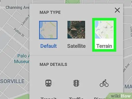 იპოვეთ სიმაღლე Google Maps– ზე Android– ზე ნაბიჯი 3