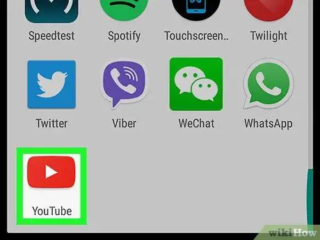 Salin URL di Aplikasi YouTube di Android Langkah 1