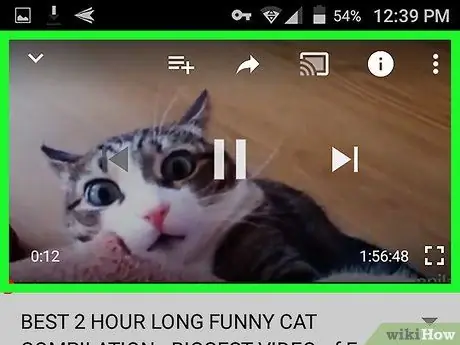 Salin URL di Aplikasi YouTube di Android Langkah 4