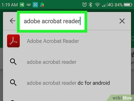 Просмотр файлов PDF на телефоне Android Шаг 3