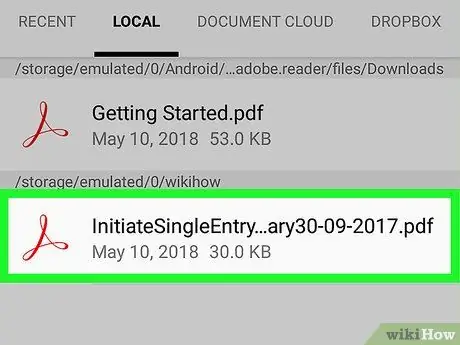 PDF файлдарын Android телефонында қарау 13 -қадам