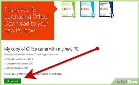 Microsoft Office 2 қадамын орнатыңыз