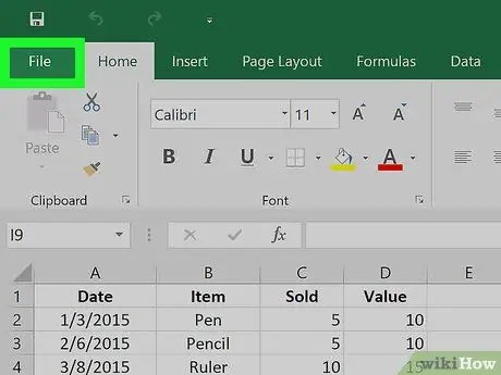 „Excel“7 veiksme pakeiskite kablelį į tašką