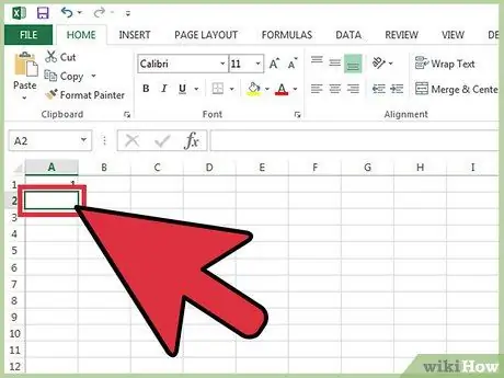 Tambahkan Autonumber dalam Excel Langkah 9