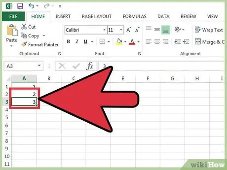 Afegiu el número automàtic a l'Excel Pas 10