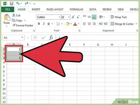 Pridėkite automatinį numerį „Excel“11 veiksme