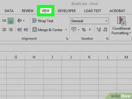 Data muncul di Excel Langkah 7