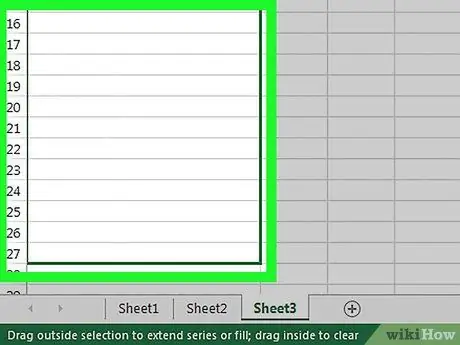 Los datos aparecen en Excel Paso 17