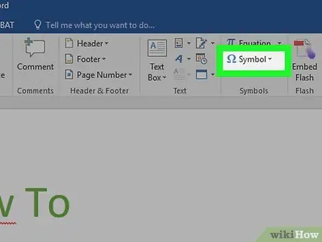 Add a Check Mark to a Word Document Step 4