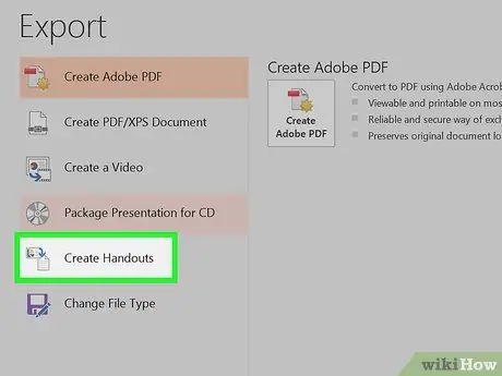 Convert PowerPoint to Word Step 4