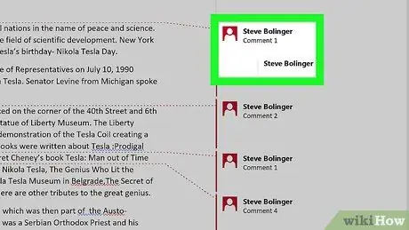 Ascundeți sau ștergeți comentarii în Microsoft Word Pasul 8