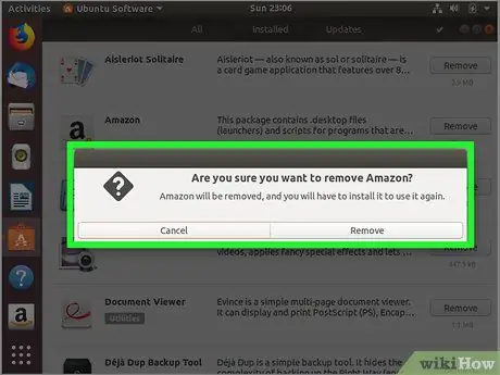 Pašalinkite „Ubuntu“programinę įrangą 11 veiksmas