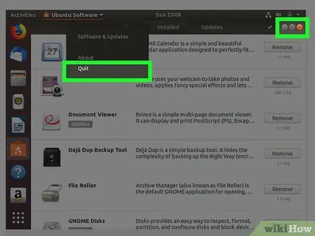 Deinstalirajte Ubuntu softver Korak 12