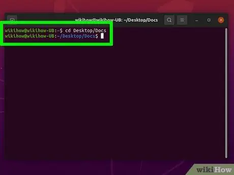 Create and Edit Text File in Linux by Using Terminal Step 9